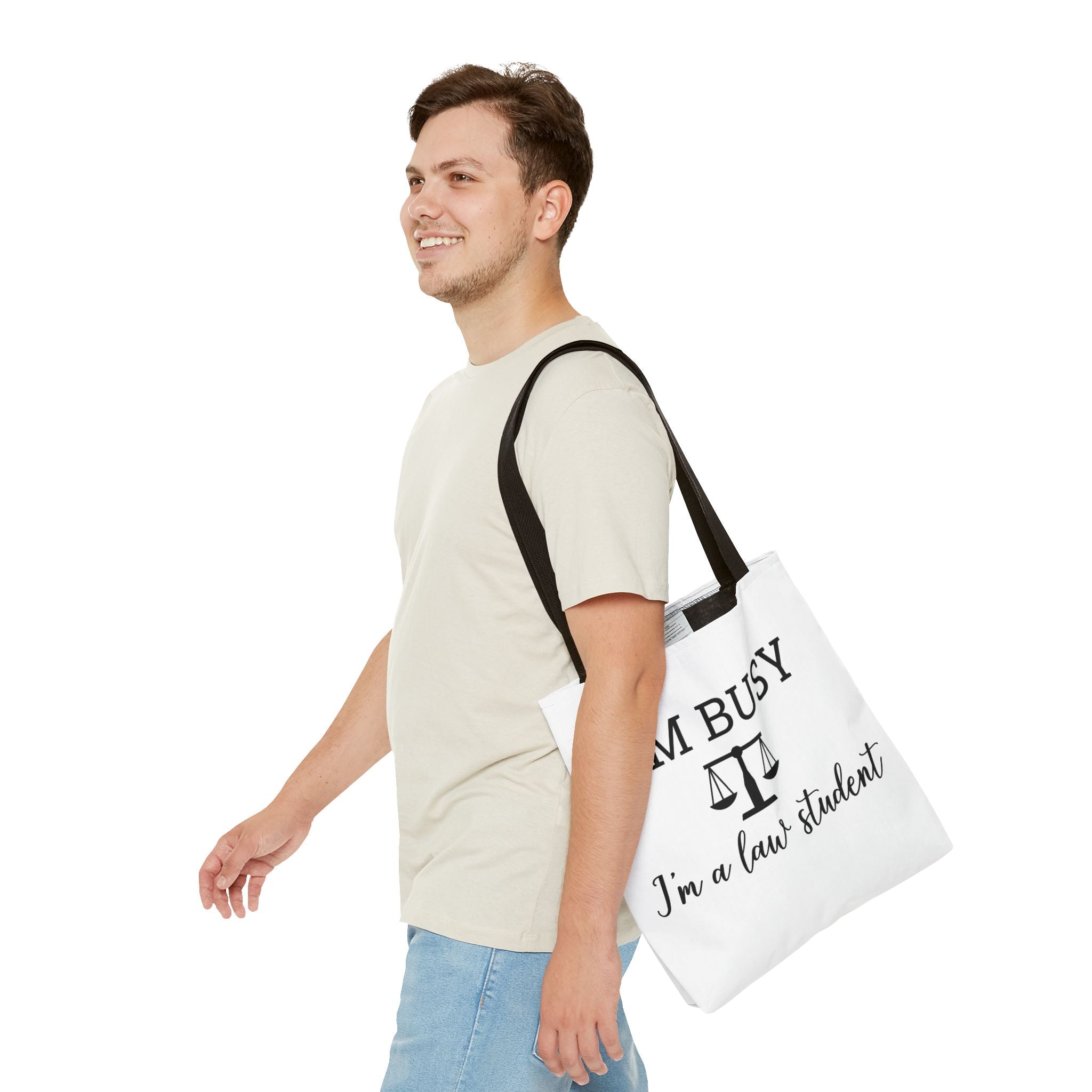 "I'm Busy I'm a Law Student" Tote Bag
