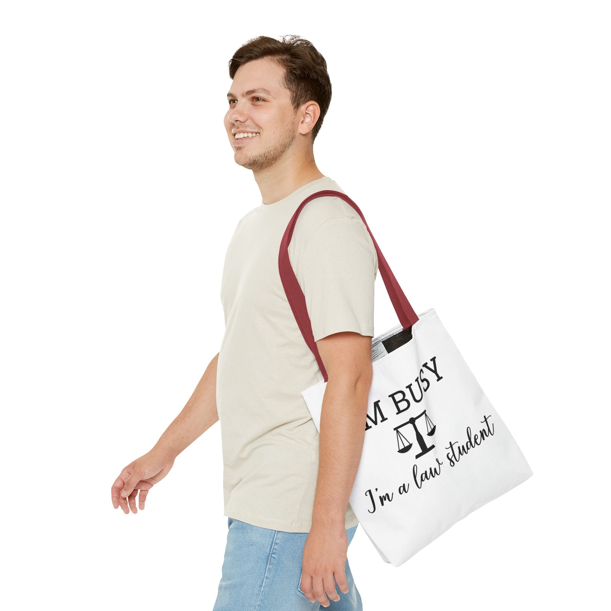 "I'm Busy I'm a Law Student" Tote Bag