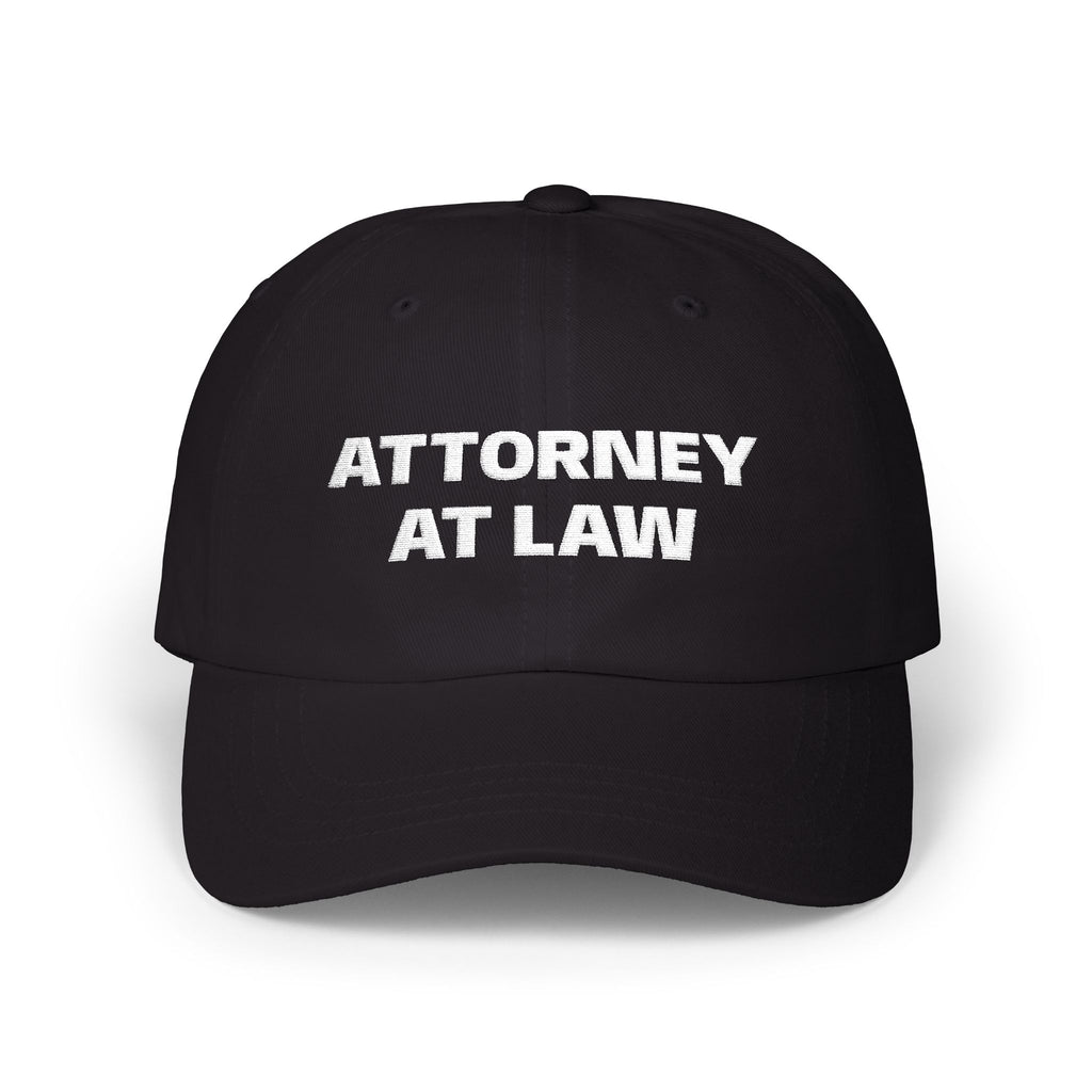 "Attorney At Law" Embroidered Baseball Hat